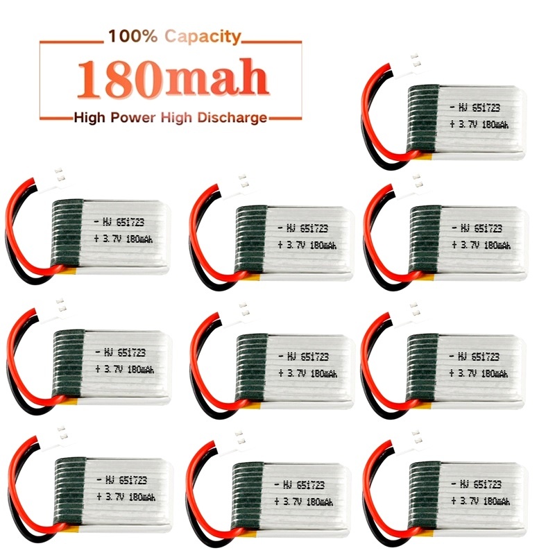 Rc Helicopter Coaxial - Batería Lipo de 3.7v 180mah para