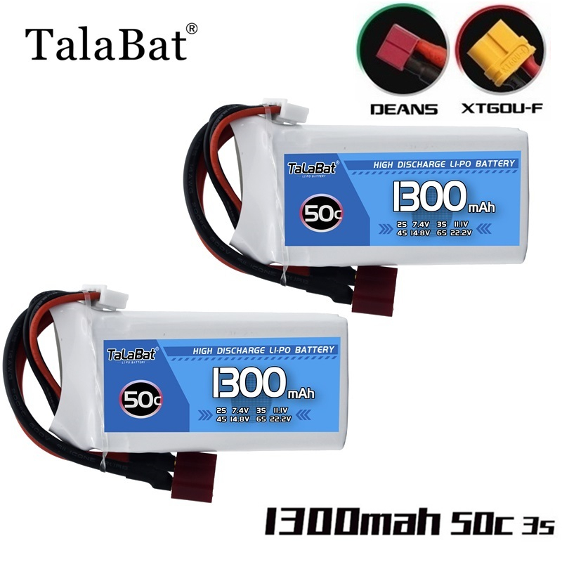 Rc Helicopter Coaxial - Nueva batería LiPo 11,1 V 1300mAh