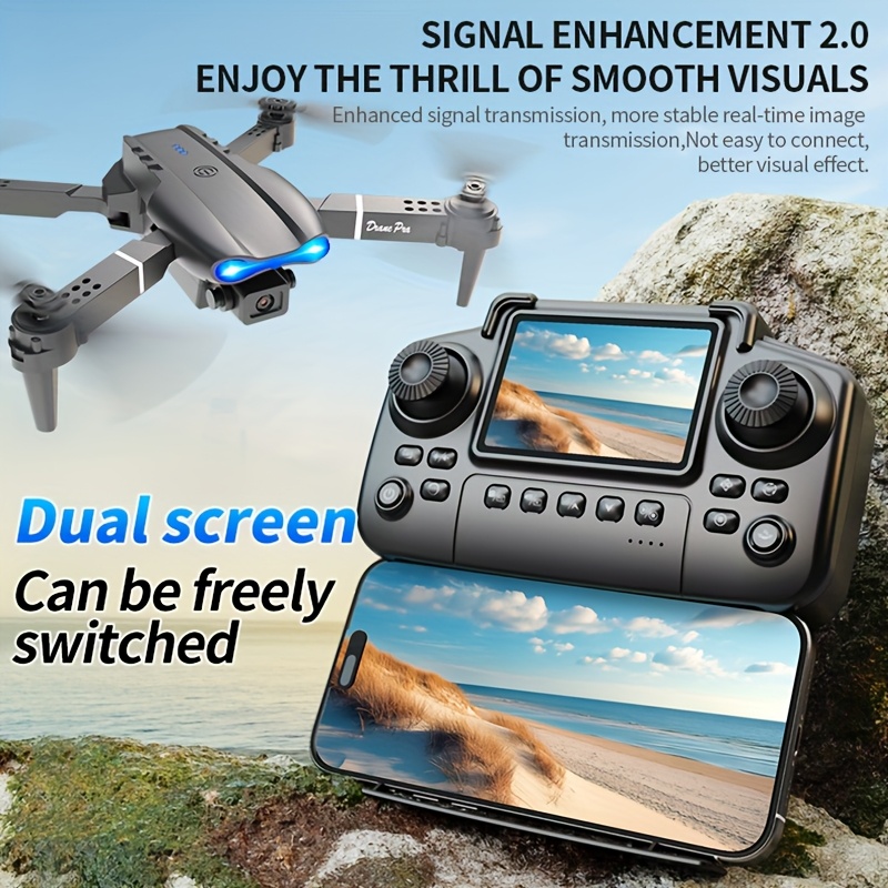 Dron Plegable E99 PRO MAX 2026 - Rc Helicopter Case reseña y precio