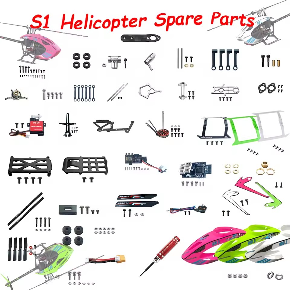 Goosky S1 accesorios de Helicó - Rc Helicopter Bag reseña y precio