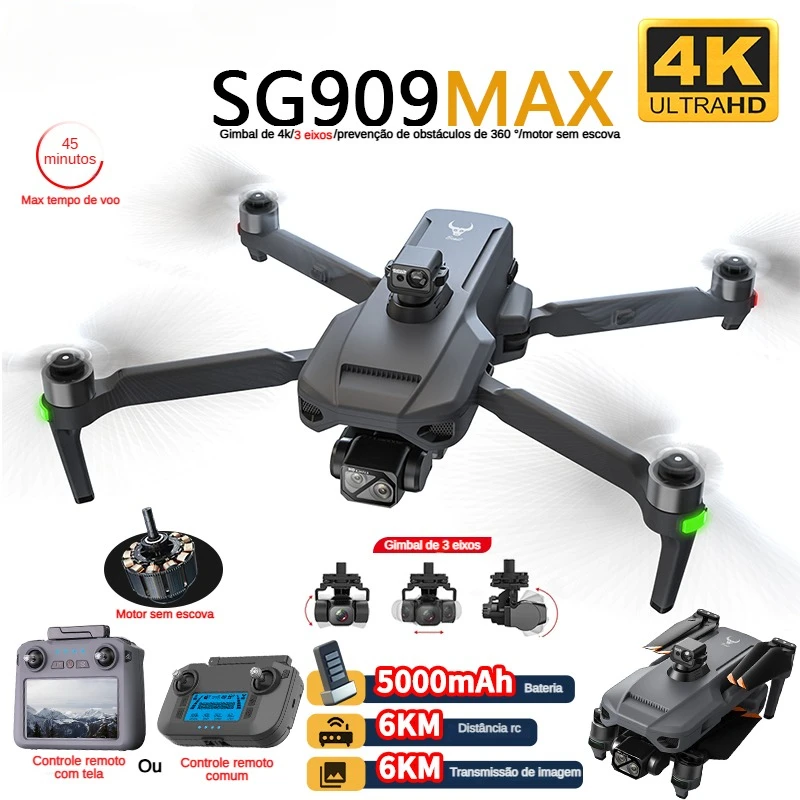 ZLL SG909 SG909MAX Dron profes - Rc Helicopter Case reseña y precio